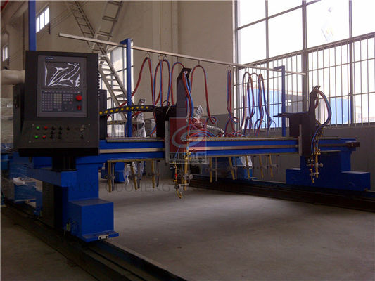 품질  Gantry CNC Flame Cutting Machine Single Side Drive For Plate CE 공장